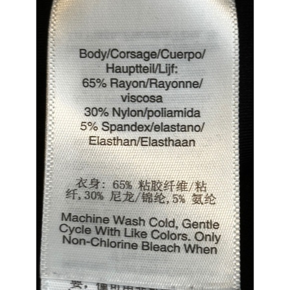 DKNY Black Stretch Pull On Comfort Fit Pants Women's Size XL Casual Everyday - Picture 10 of 10